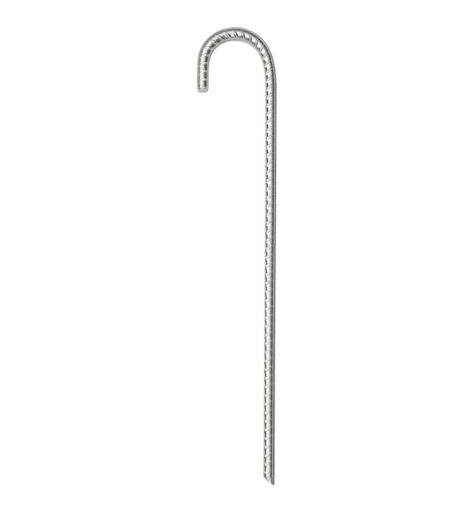Zeltheringe 12 Stk. 37 cm Ø10 mm Verzinkter Stahl