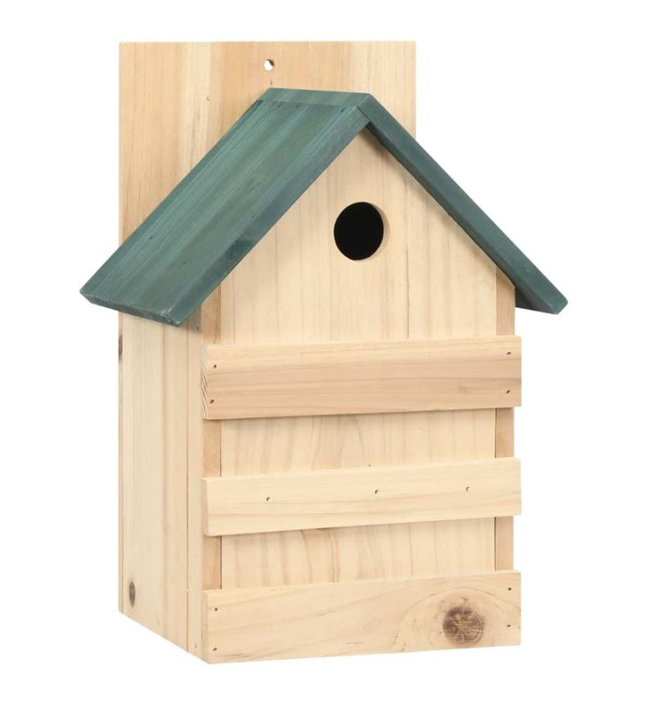 Vogelhäuser 4 Stk. 23x19x33 cm Tannenholz