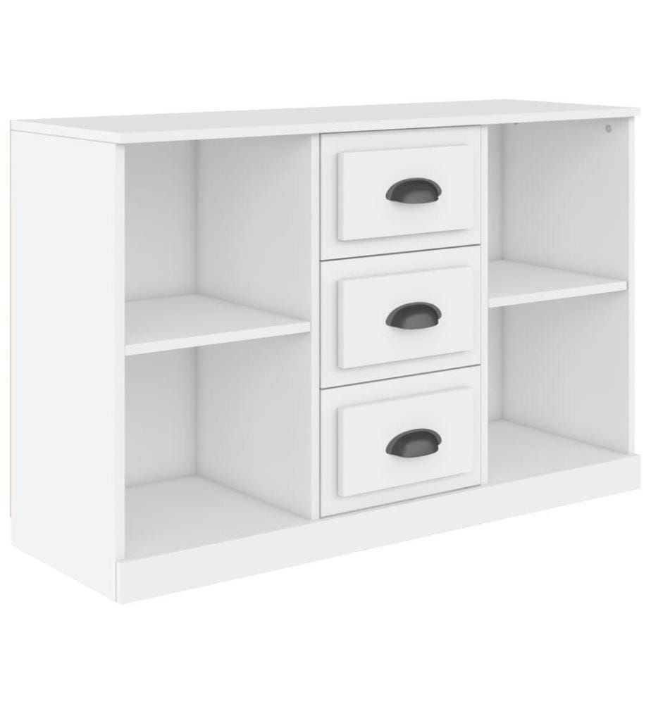 Sideboard Weiss 104,5x35,5x67,5 cm Holzwerkstoff