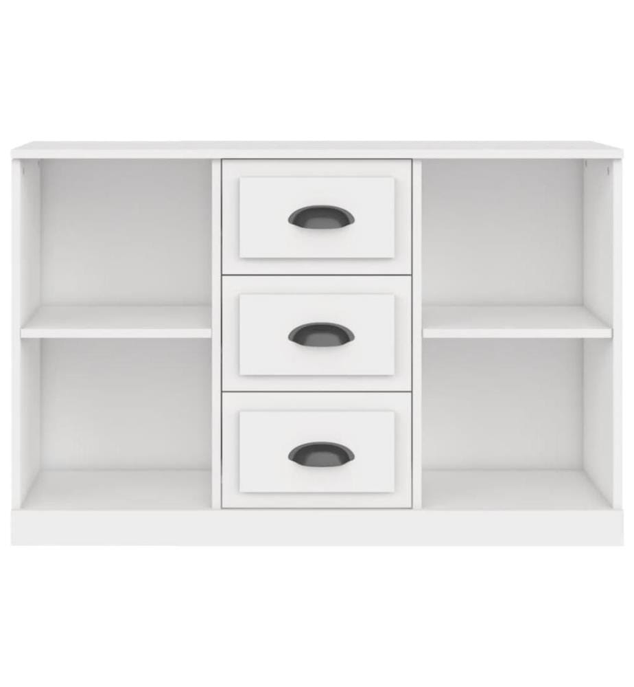 Sideboard Weiss 104,5x35,5x67,5 cm Holzwerkstoff