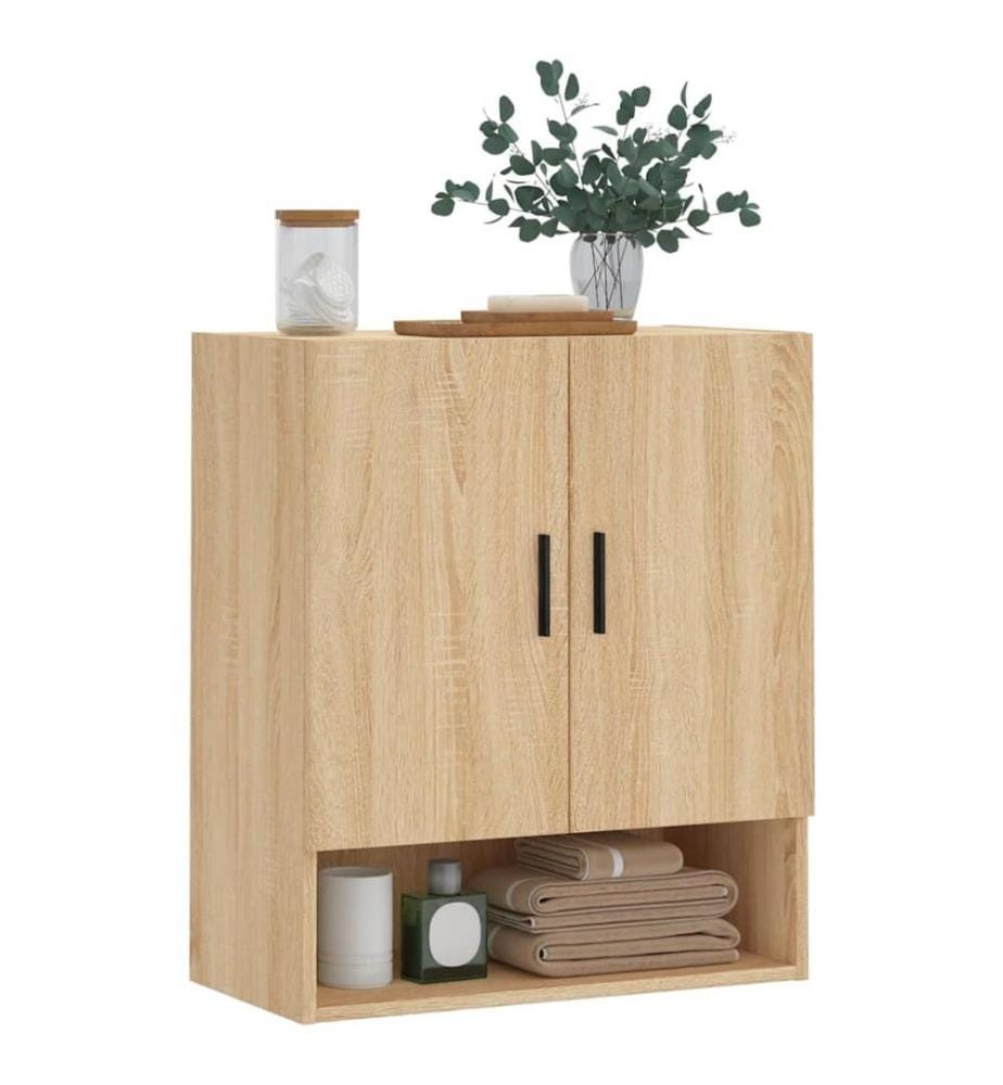 Wandschrank Sonoma-Eiche 60x31x70 cm Holzwerkstoff