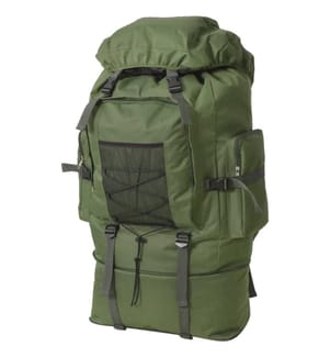 Sac à dos en style d'armée XXL 100 L Vert