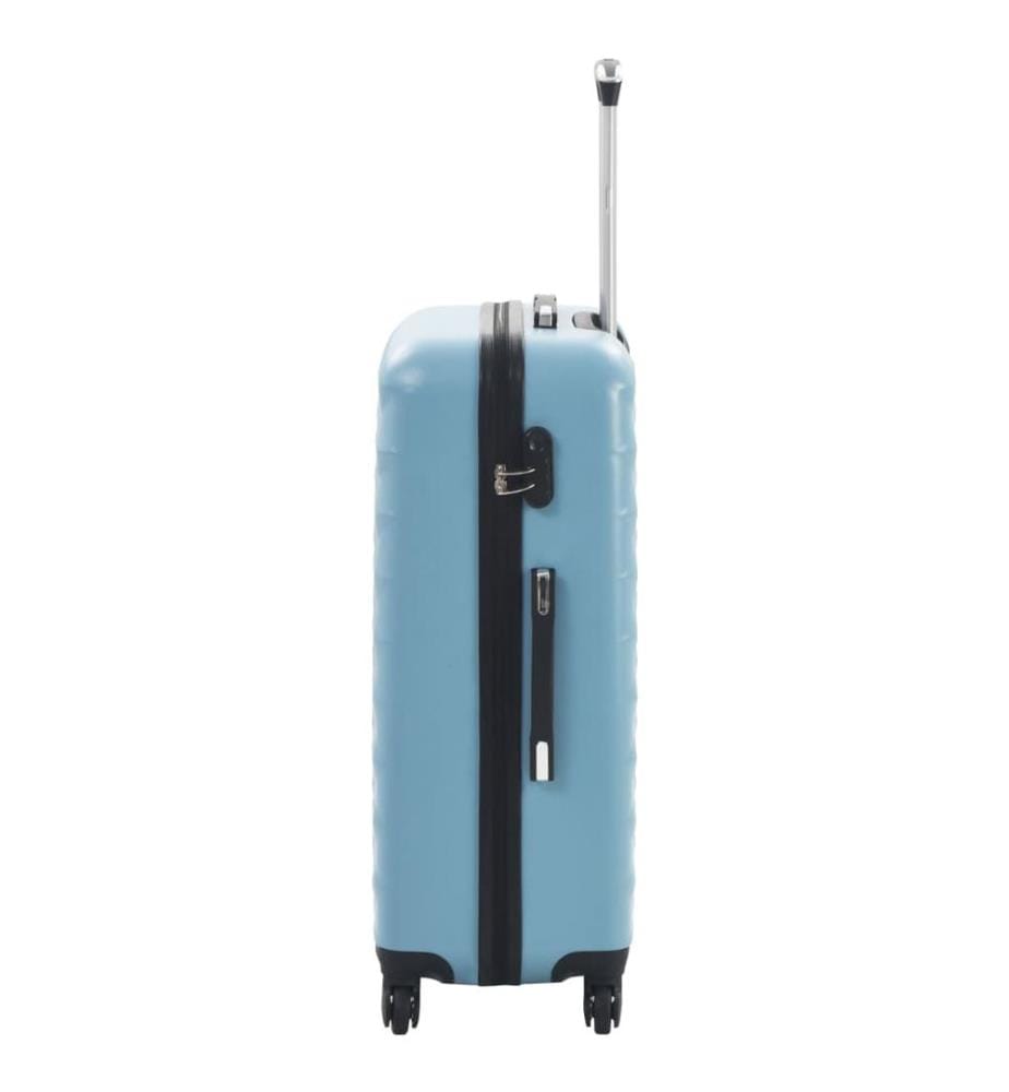 Hartschalen-Trolley-Set 3 Stk. Blau ABS