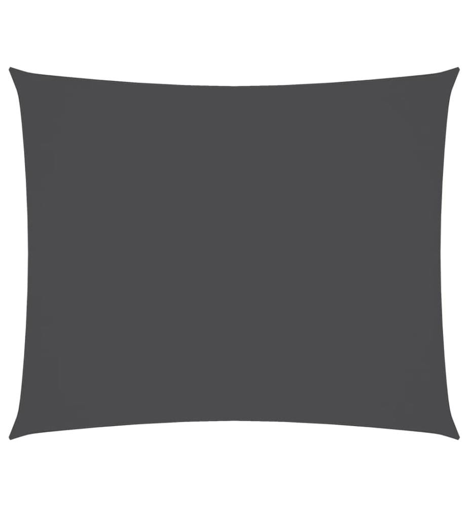 Sonnensegel Oxford-Gewebe Rechteckig 4x5 m Anthrazit