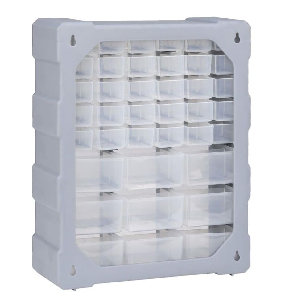 Multi-Schubladen-Organizer mit 39 Schubladen 38x16x47 cm