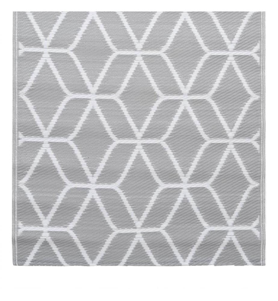 Outdoor-Teppich ARAKIL Grau 190x290 cm PP