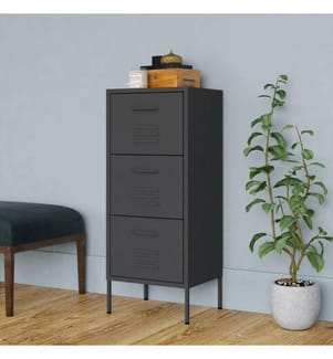 Lagerschrank Anthrazit 42,5x35x101,5 cm Stahl