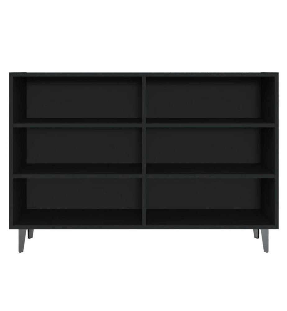Sideboard Schwarz 103,5x35x70 cm Holzwerkstoff