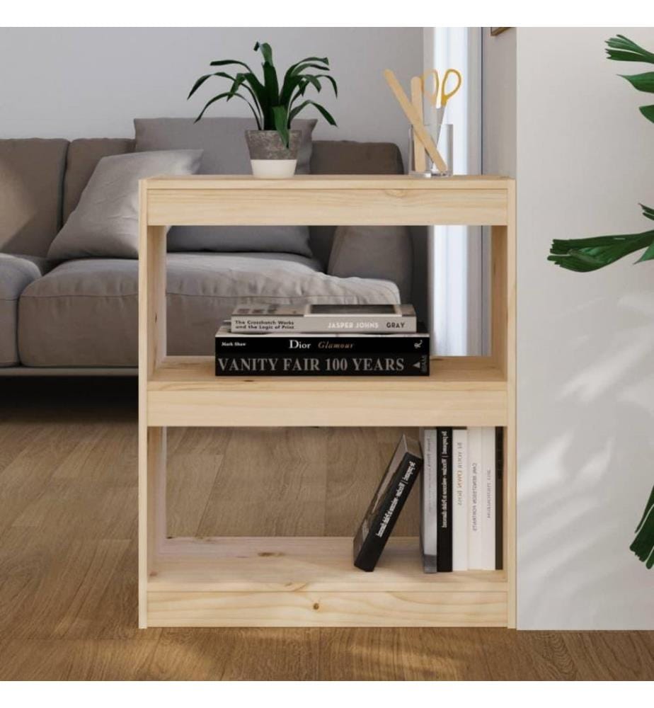 Bibliothèque/Séparateur de pièce 60x30x71,5 cm Bois de pin