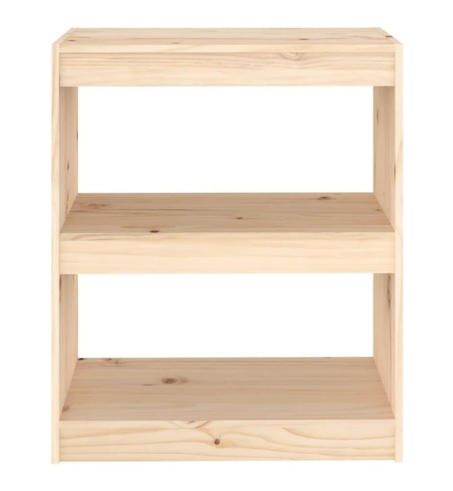 Bibliothèque/Séparateur de pièce 60x30x71,5 cm Bois de pin