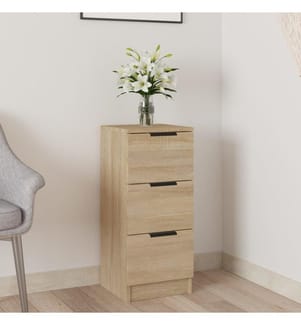 Sideboard Sonoma-Eiche 30x30x70 cm Holzwerkstoff