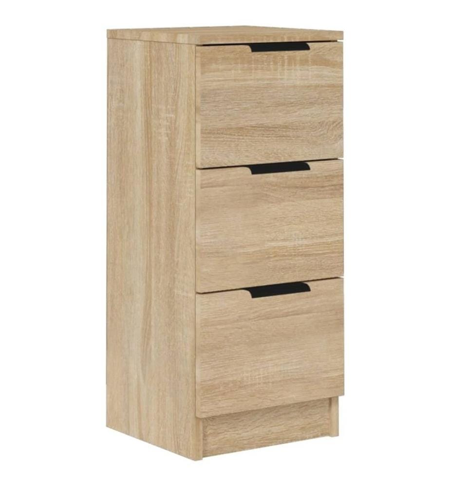 Sideboard Sonoma-Eiche 30x30x70 cm Holzwerkstoff