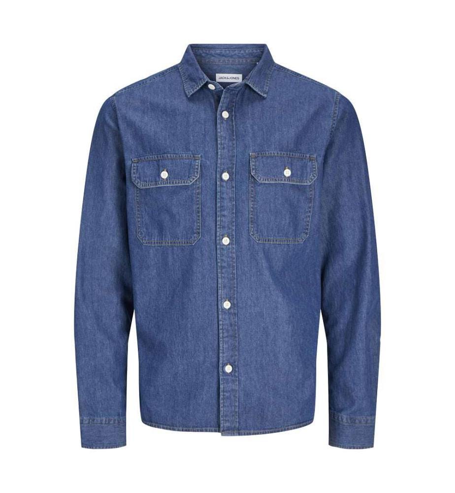 Camicia - Media-Blu-Denim