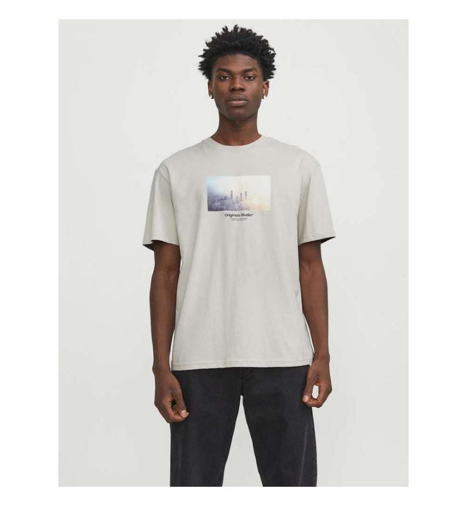 T-Shirt Picture Crew Neck - Blanc brillant