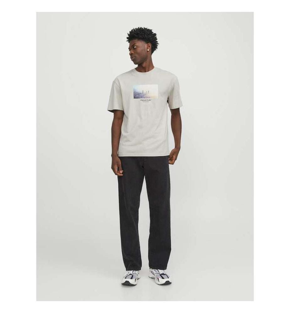 T-Shirt Picture Crew Neck - Blanc brillant