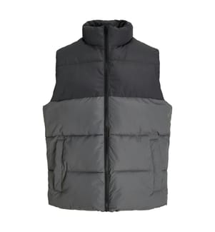 Maze Sleeveless Down Jacket - Grey