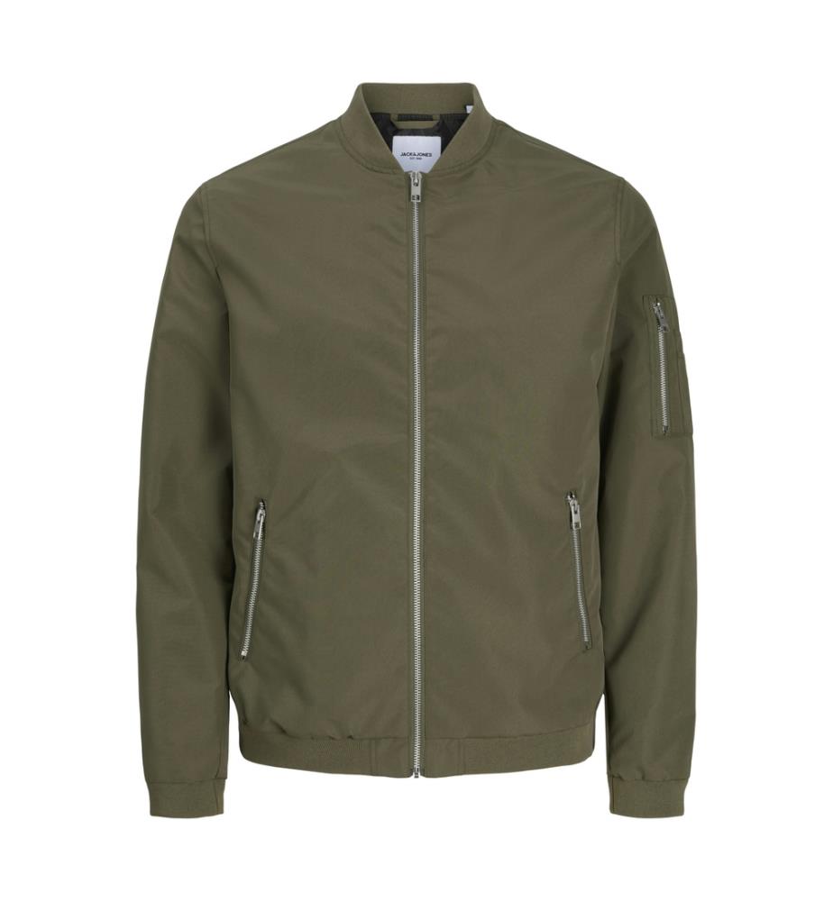 Bomberjacke gegen Kälte - Staubige Olive