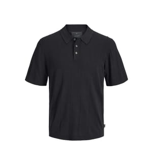 Polo in maglia - Nero