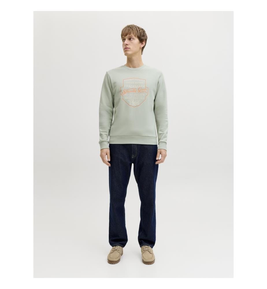 Sweatshirt - Aqua Gray