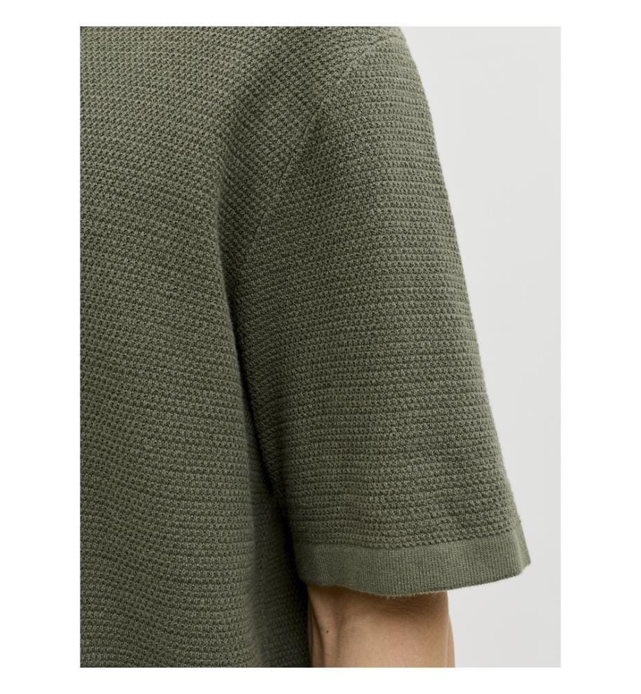 Polohemd - Dusty-Olive