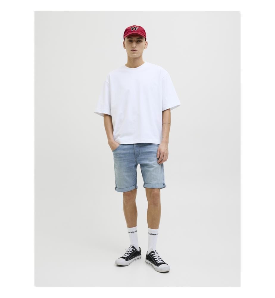 Pantaloncini - Denim blu