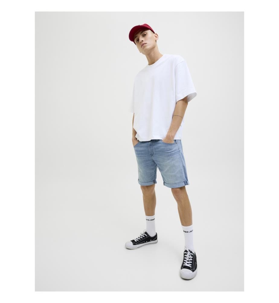 Pantaloncini - Denim blu