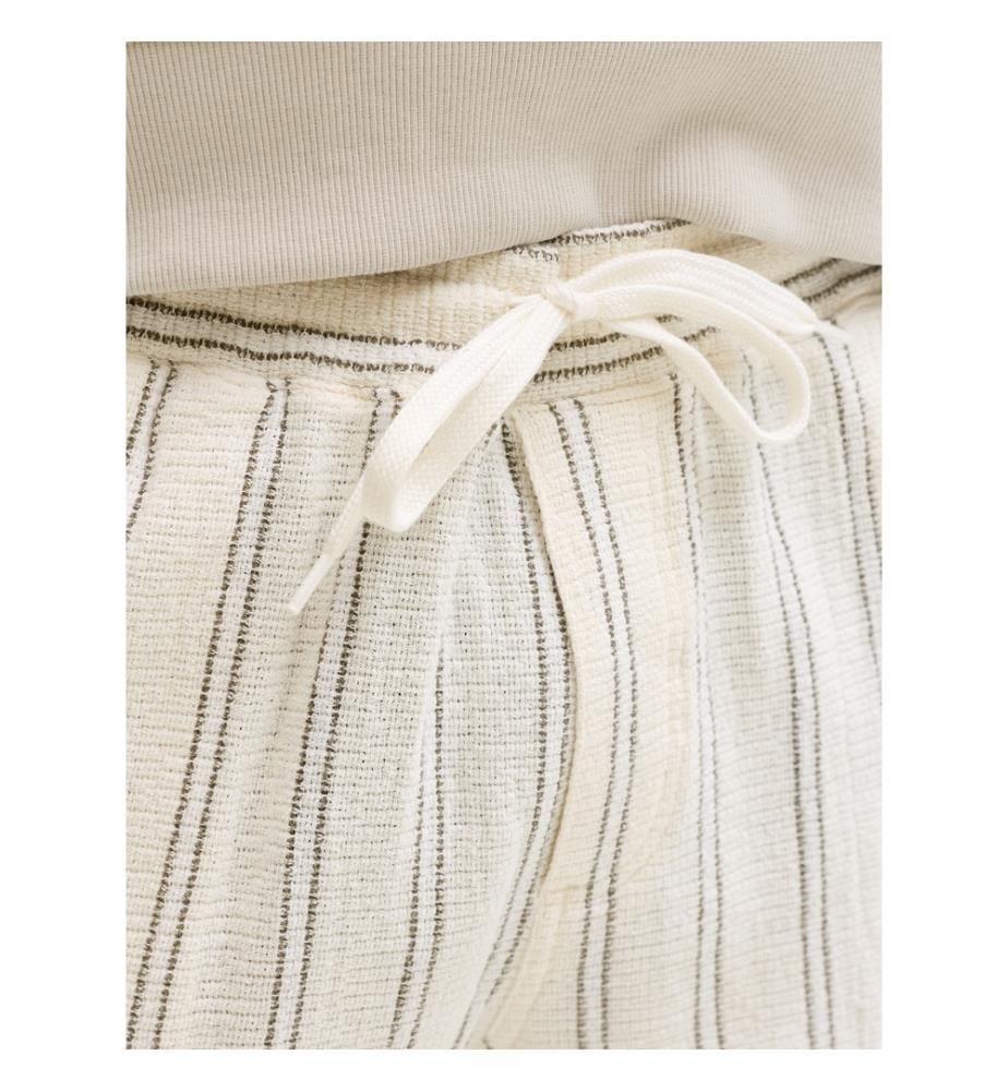 Pantaloncini da jogging - Bianco antico