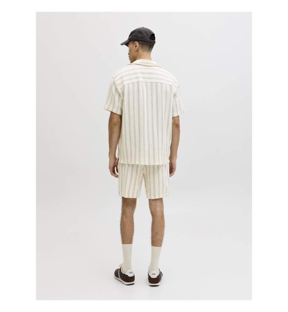 Pantaloncini da jogging - Bianco antico