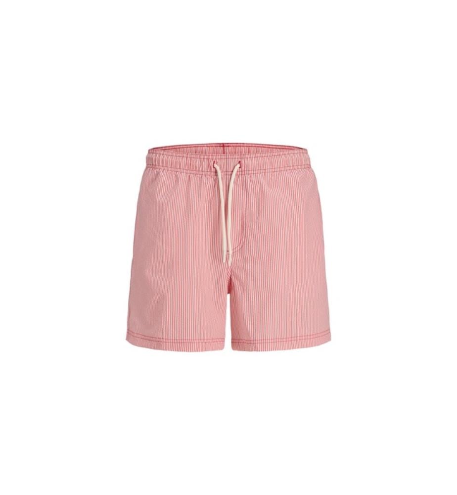 Lot de 3 Shorts de bain - Marine, Rouge et Lilas
