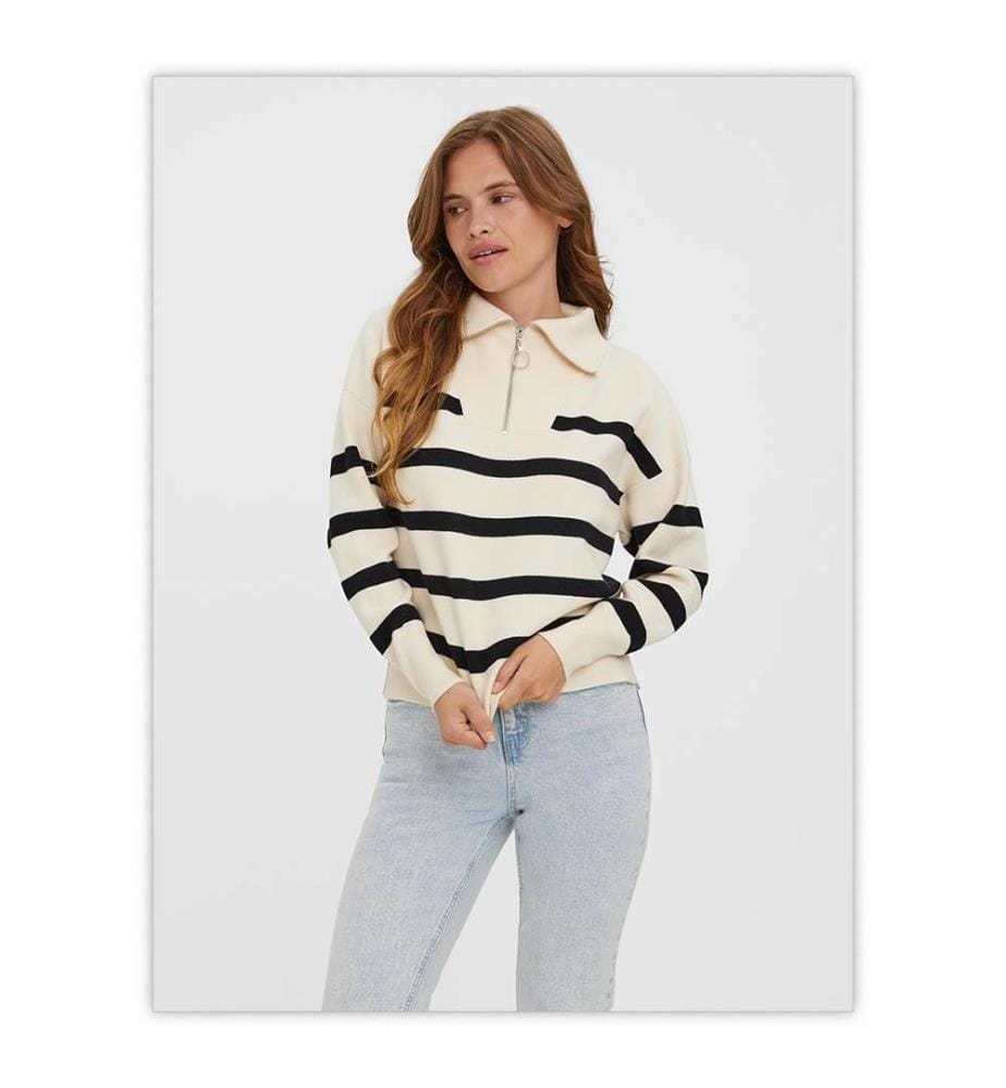 Pull - Blanc et Noir