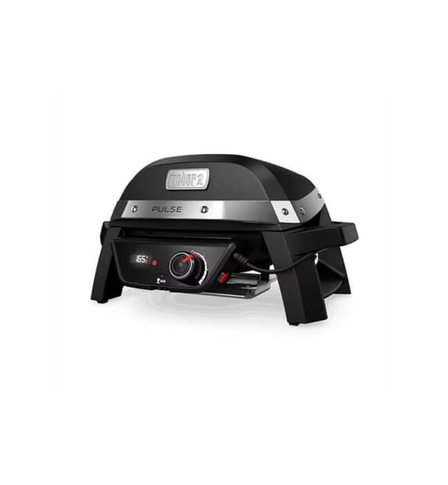 Griglia Elettrica Connessa Pulse 1000 - Nero e Argento