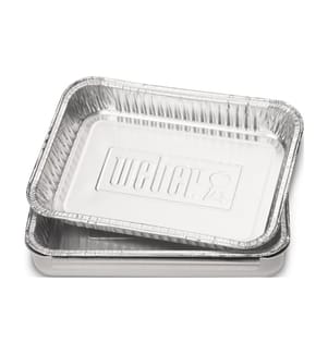 Set of 10 drip pans (small) - 22 x 15 x 3.5 cm