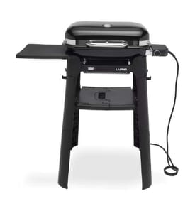 Barbecue électrique Lumin Compact et support avec pieds - Noir