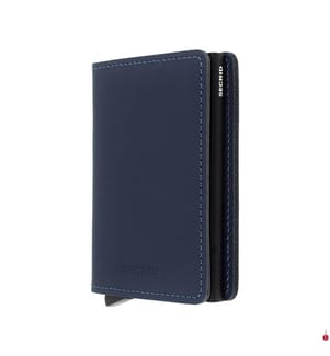 Geldbörse Matte - Blau