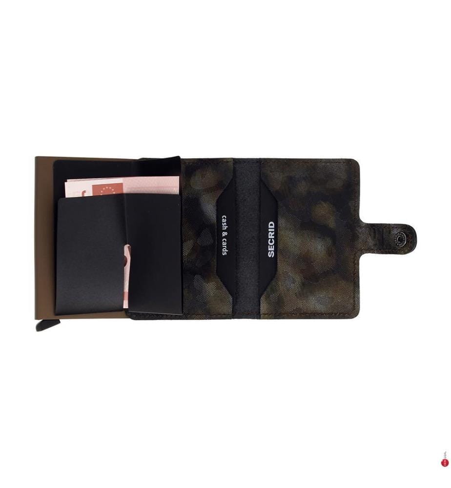 Miniwallet Kartenetui - Jungle Brown