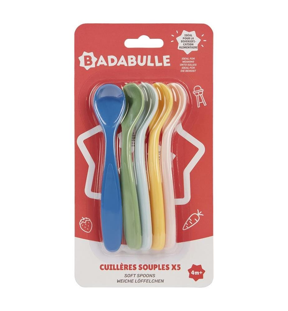 Set di 5 cucchiai flessibili