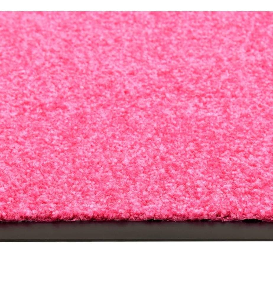 Fussmatte Waschbar Rosa 90x120 cm