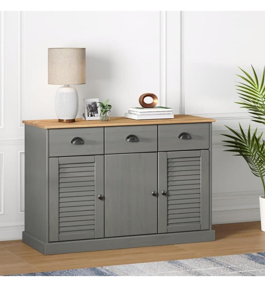 Sideboard mit Schubladen VIGO 113x40x75 cm Massivholz Kiefer