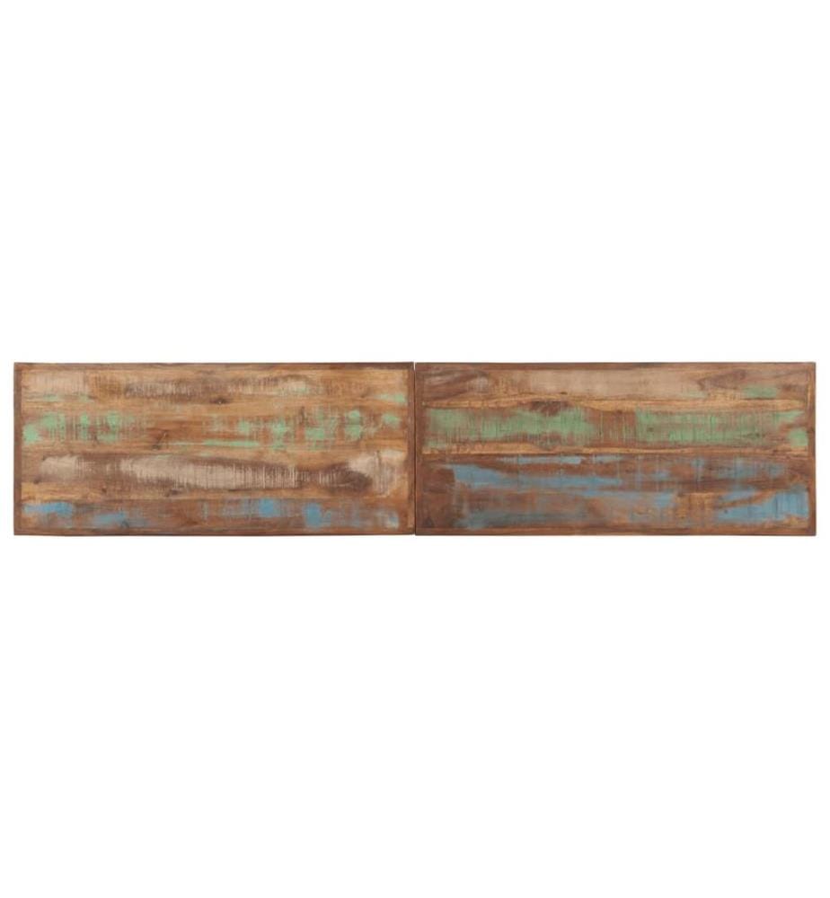 Banc 160 cm bois de récupération massif et acier