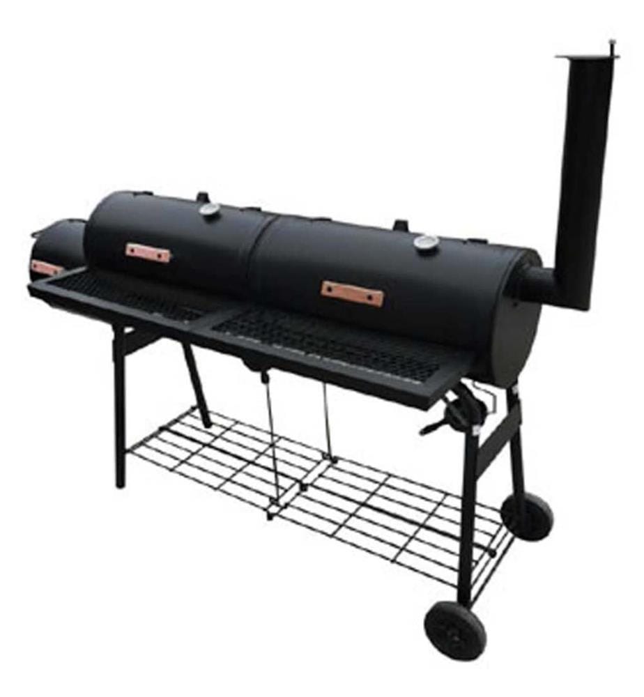 Barbecue-Smoker Grill Nevada XL Schwarz
