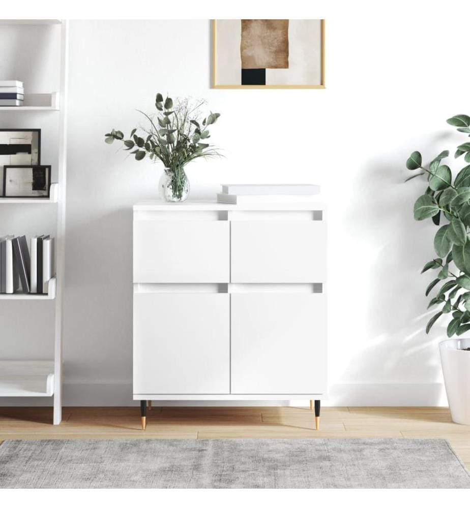 Sideboard Weiss 60x35x70 cm Holzwerkstoff
