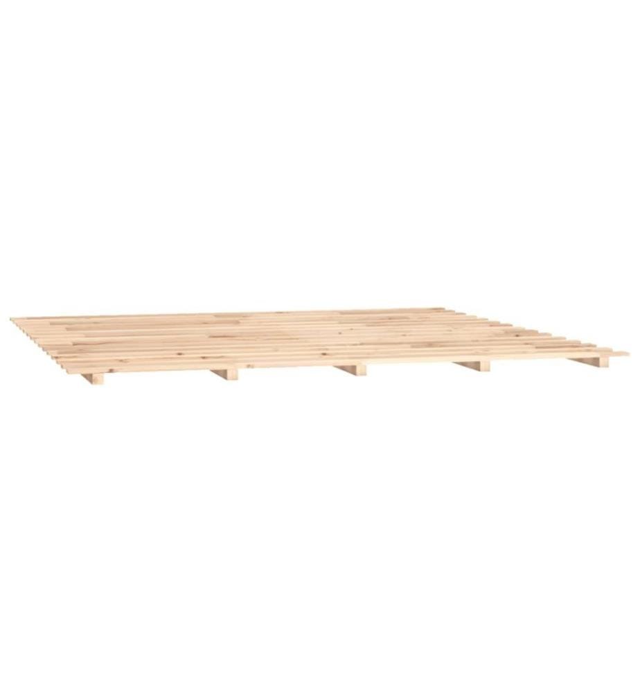 Cadre de lit 180x200 cm Bois de pin massif
