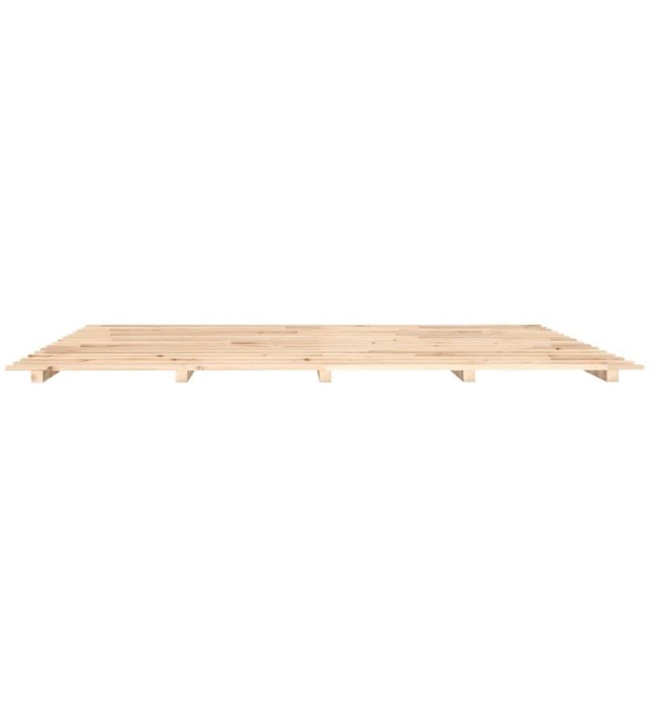 Cadre de lit 180x200 cm Bois de pin massif