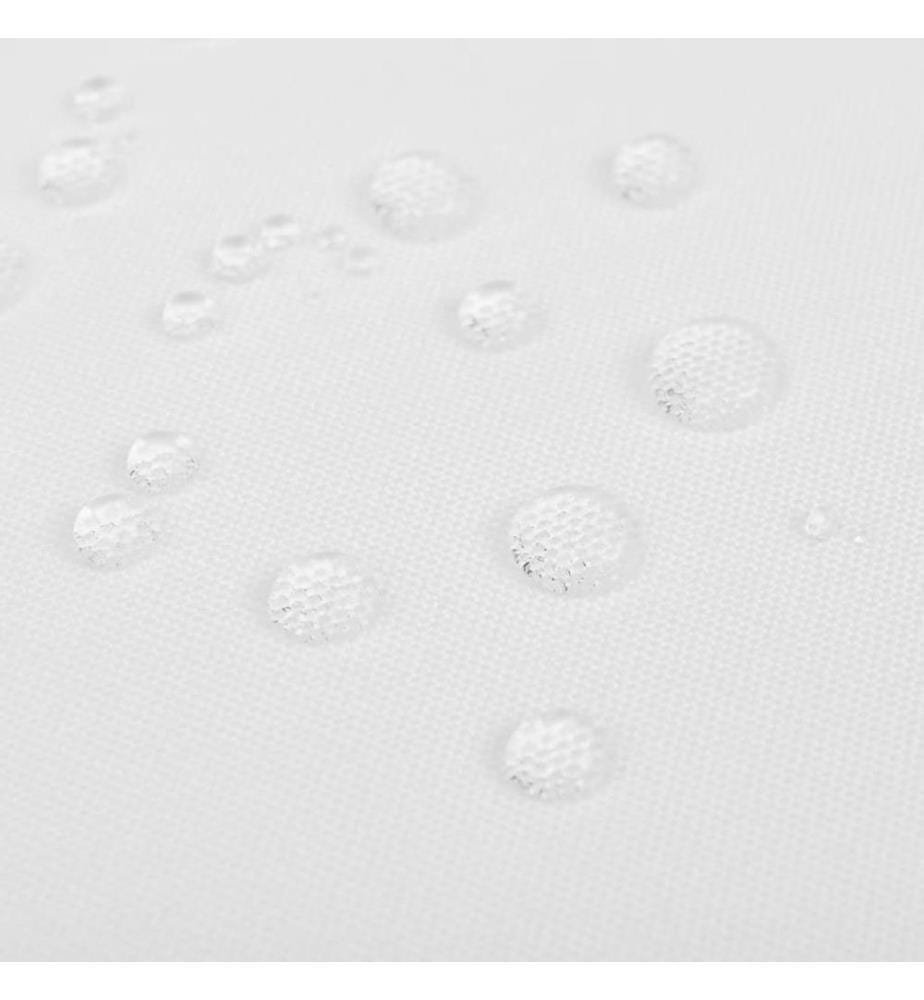 Nappes de table 5 pcs Blanc 130x130 cm