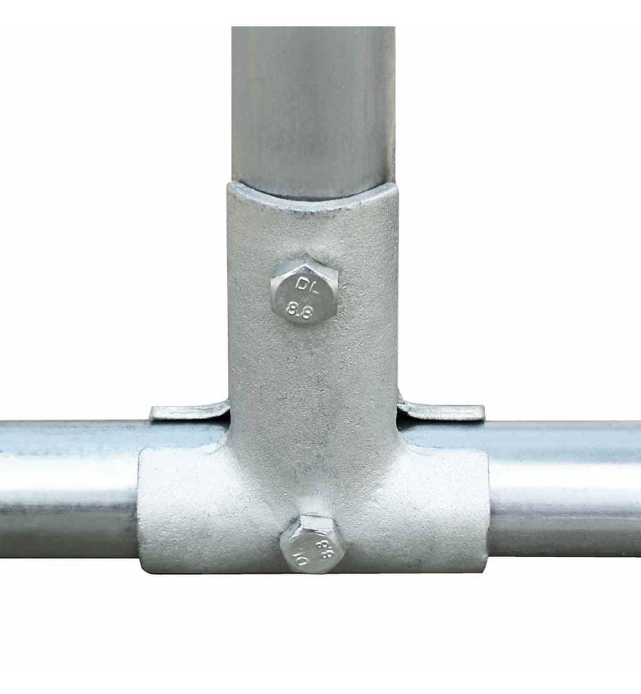Hühnerstall 3x1x1,5 m Verzinkter Stahl