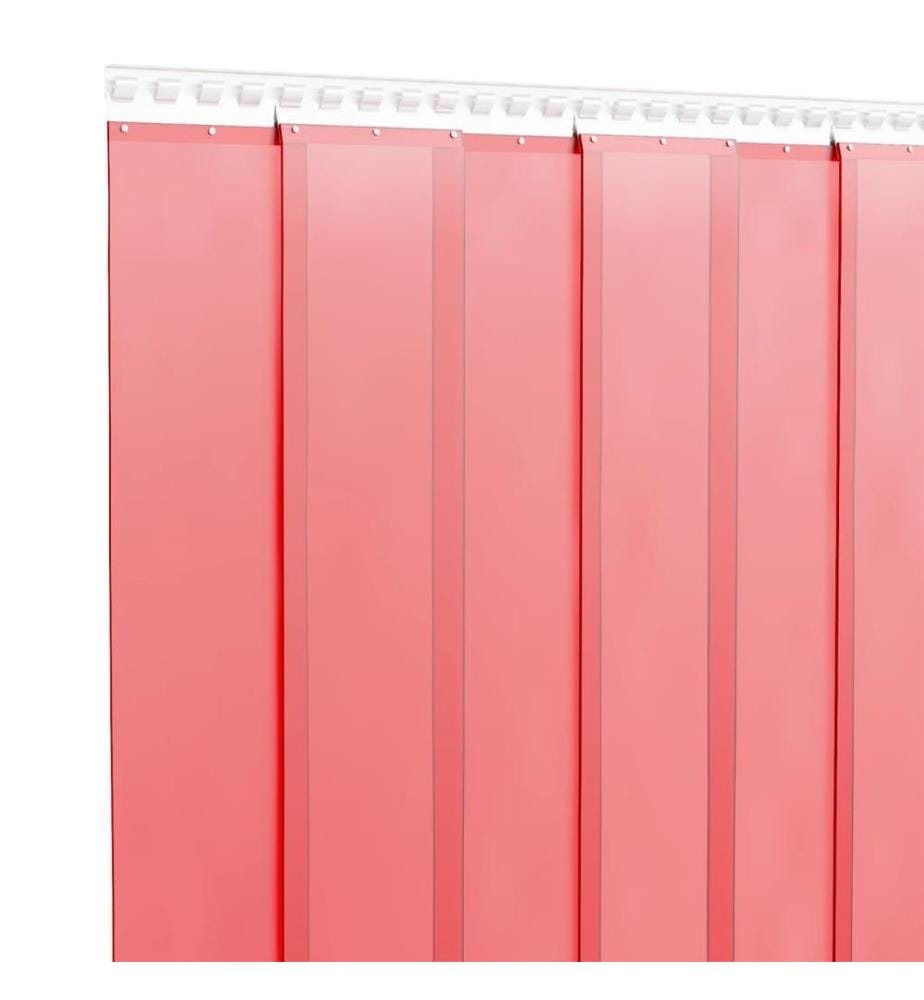 Türvorhang Rot 200x1,6 mm 50 m PVC