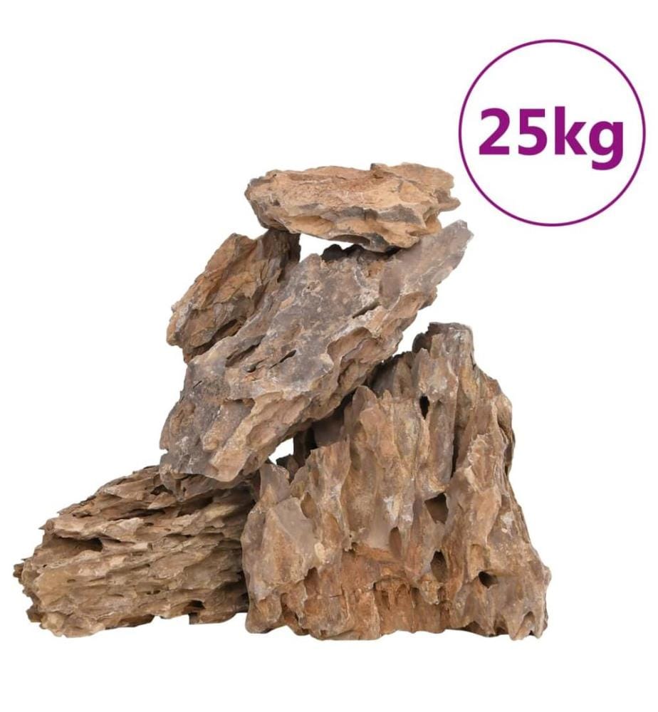 Drachensteine 25 kg Mehrfarbig 10-30 cm