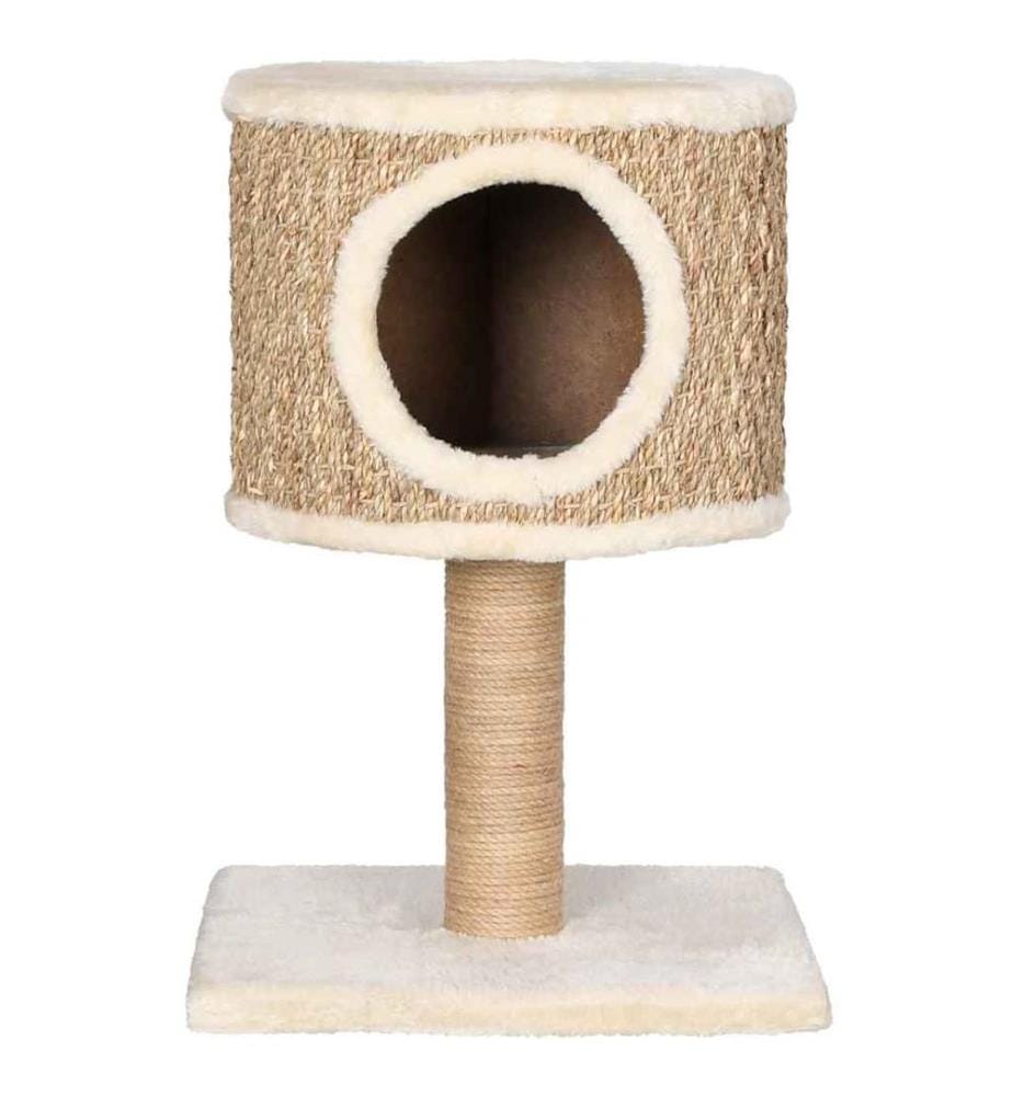 Arbre à chat avec appartement et griffoir 52 cm Herbiers marins