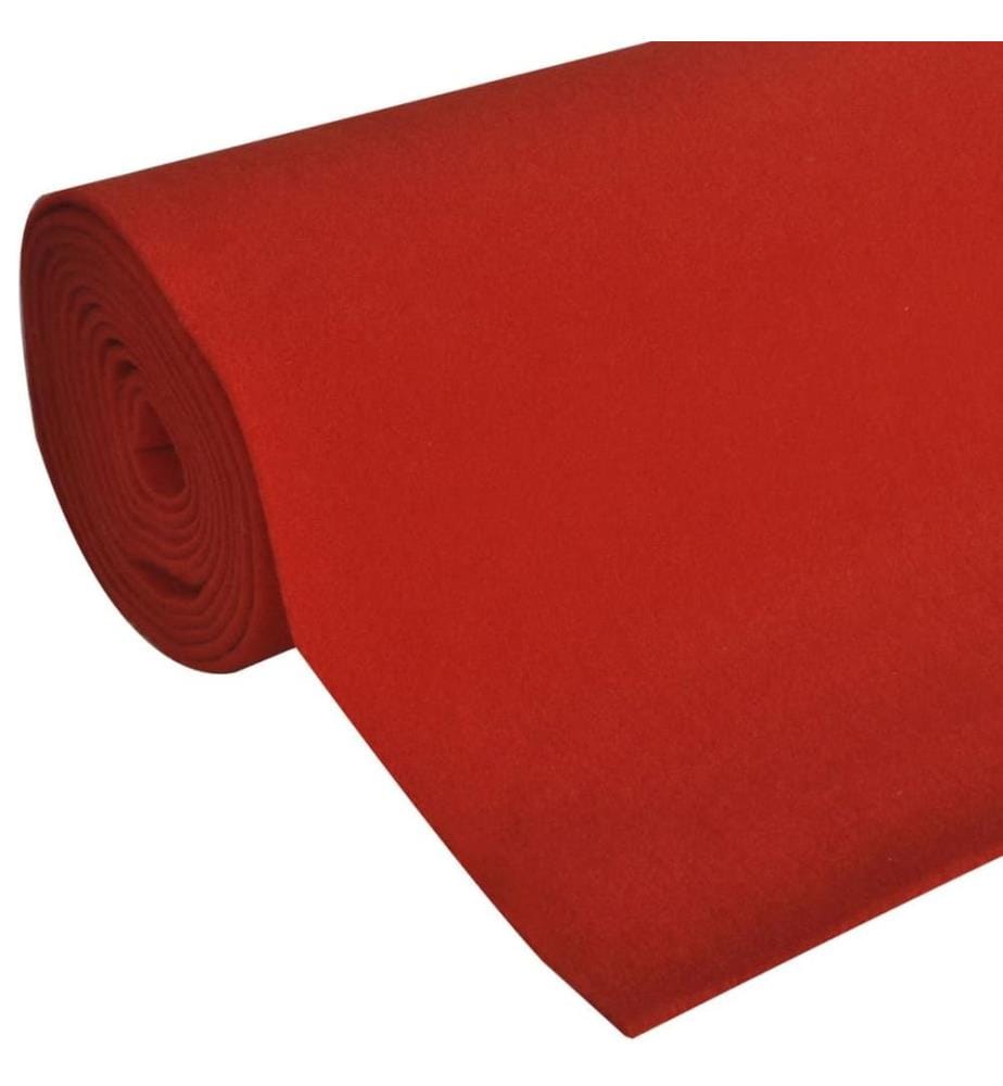 Roter Teppich 1 x 10 m Extra Schwer 400 g/m²