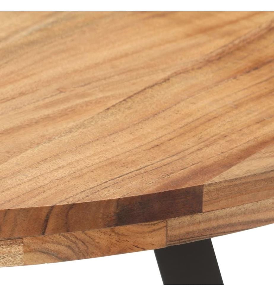 Table de salle à manger 80 cm Bois d'acacia solide